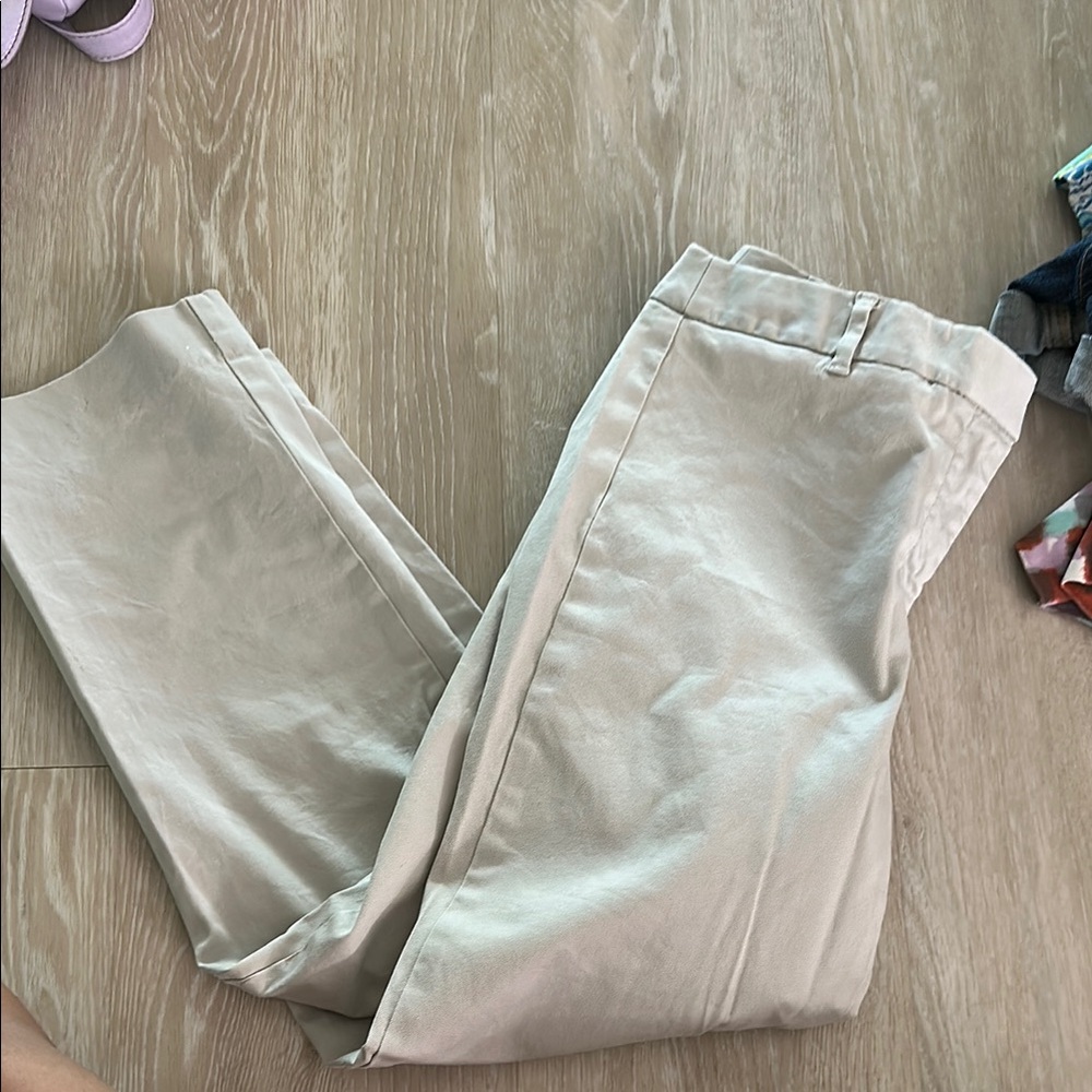 J. Crew Tan Chinos Versatile Cotton Blend